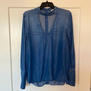 Cloth & Stone Women’s M button-down (in back) blouse